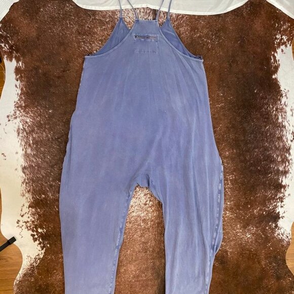 Free People Movement Hot Shot Onesie Jumpsuit Supernova Purple L - Picture 5 of 14